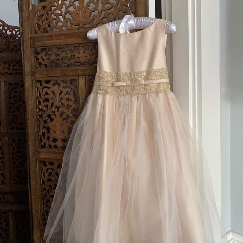 Absolutely gorgeous formal dress with fur coat